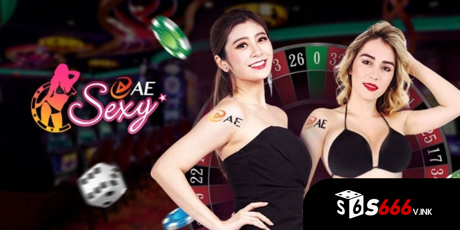 Giao diện bắt mắt của AE Sexy Gaming