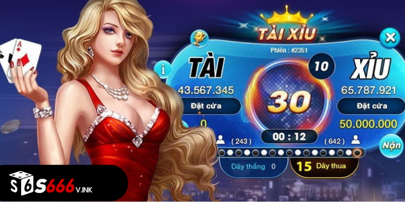 Tài xỉu S666 là sân chơi hấp dẫn cho người dùng
