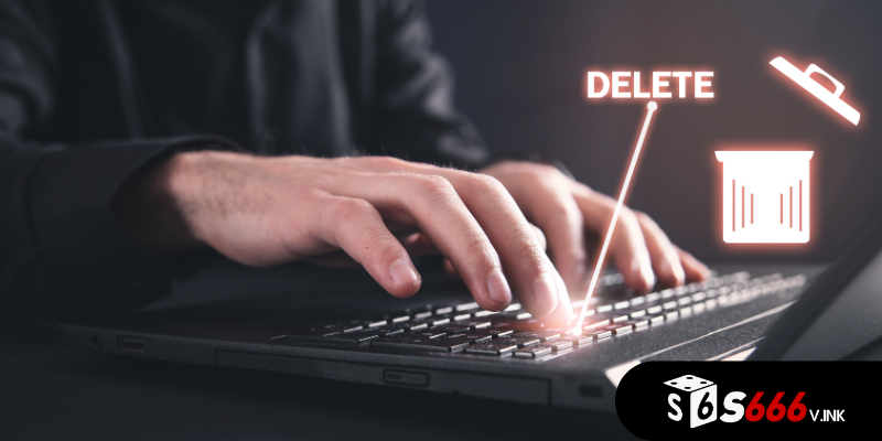Người dùng có thể xoá thông tin khi cần thiết